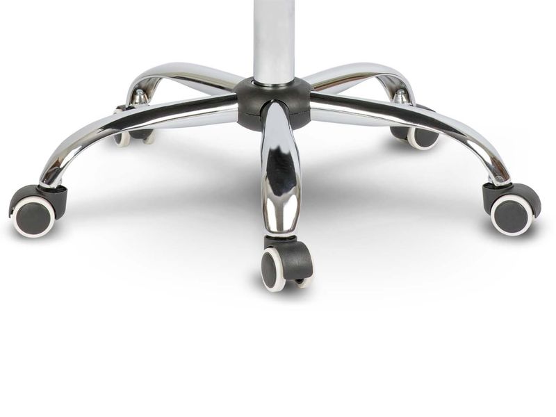 Fotel biurowy materiałowy Benton niebieski zdjęcie 6