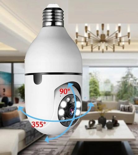 KAMERA ŻARÓWKA OBROTOWA IP WIFI W ŻARÓWCE 360 na Arena.pl