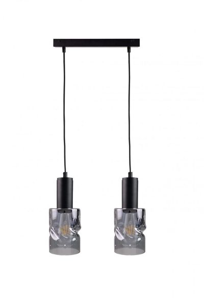Lampa wisząca 2xE27 CROSS BLACK zdjęcie 1