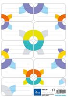 NAKLEJKI NA ZESZYT TETIS KN001-09