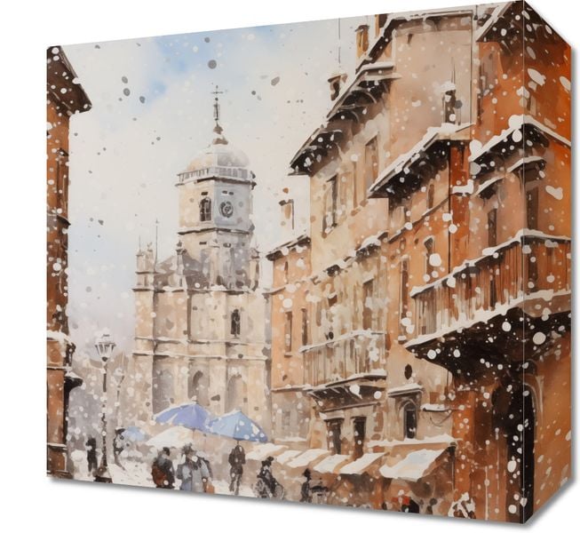 Obraz 30x30cm Urok Starych Miast zdjęcie 1