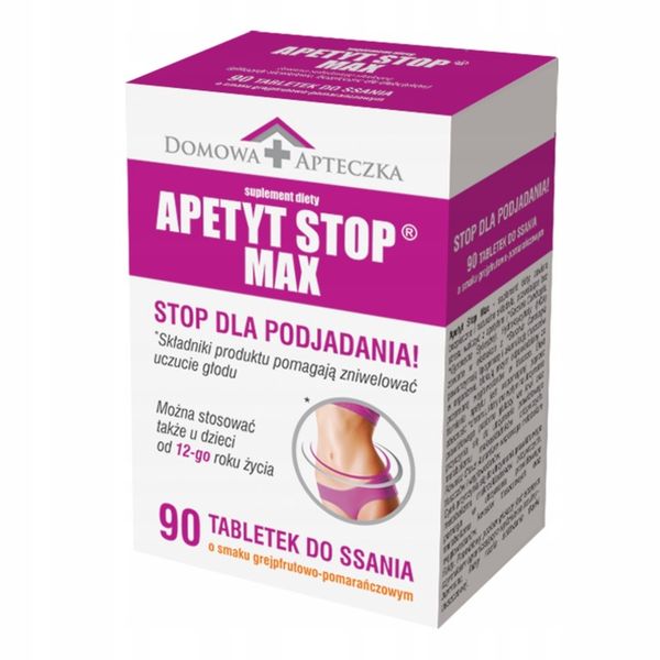 Apetyt Stop MAX 90 TABLETEK ODCHUDZANIE Garcinia Cambogia Suplement Diety zdjęcie 1