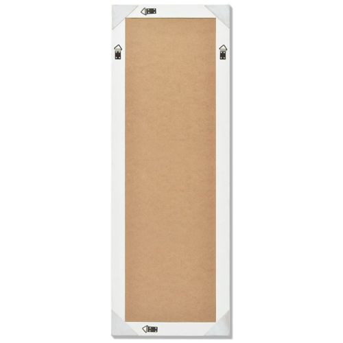 Lustro ścienne w stylu barokowym, 140x50 cm, białe na Arena.pl