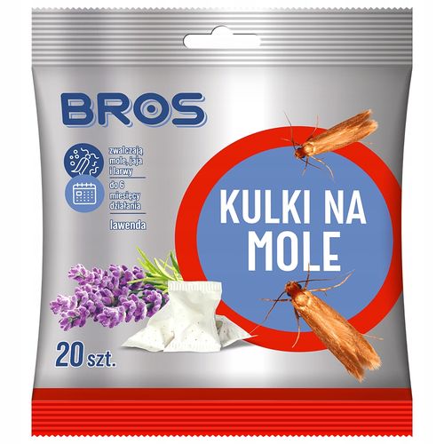 bros - kulki lawendowe na mole 20 szt na Arena.pl