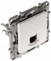 2 x 2 x GNIAZDO KOMPUTEROWE POJ. RJ45 LEGRAND NILOE BIAŁE