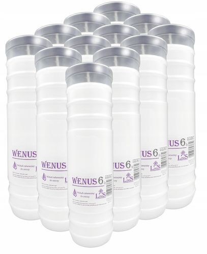 Rewelacyjne wkłady do zniczy Parafinowe Wenus 6 Linis 6 dni na Arena.pl