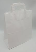 torba papierowa 26x30x14cm BIAŁA
