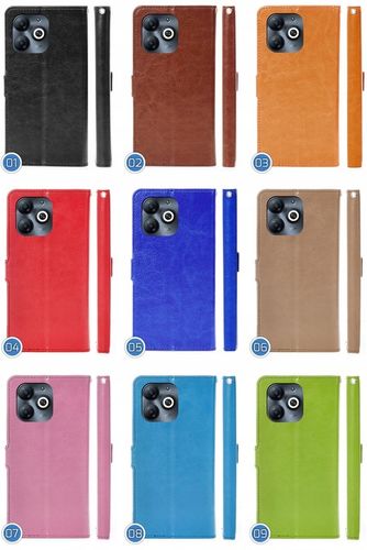 Etui do Infinix Smart 8 / Hot 40i Portfel Vintage Book Case Kolory + SZKŁO na Arena.pl