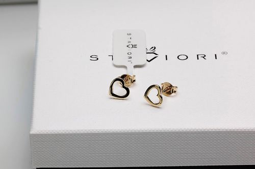 Złote kolczyki Staviori na Arena.pl