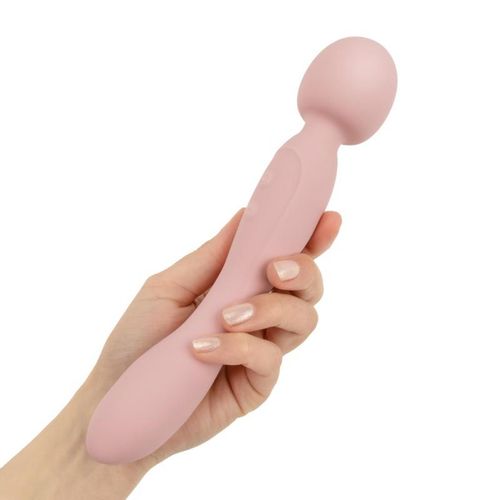 Good Vibes Only - Simi - Double Sided Wand Vibrator - Pink na Arena.pl