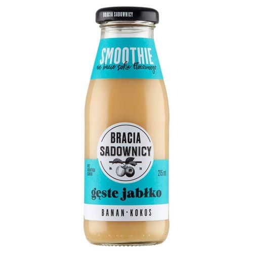 Bracia Sadownicy Smoothie gęste jabłko banan kokos 215 ml na Arena.pl