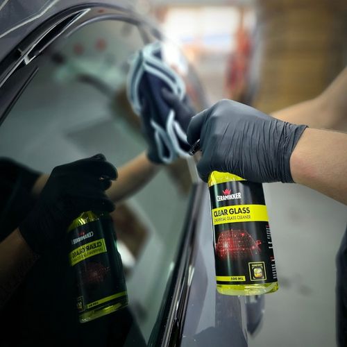 Płyn do Mycia Szyb Samochodowych Lusterek BEZ SMUG Clear Glass Cleaner na Arena.pl