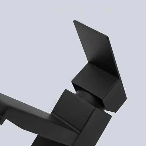 Bateria stojąca umywalkowa kran do umywalki zlewu czarna matowa wysoka na Arena.pl