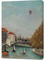 Obraz 70x100cm Pont de Sèvres, Rousseau Vintage do Salonu