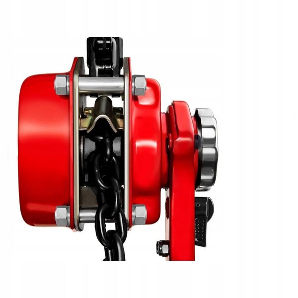 MOCNA RĘCZNA WCIĄGARKA ŁAŃCUCHOWA WCIĄGNIK 2 METRY zdjęcie 4