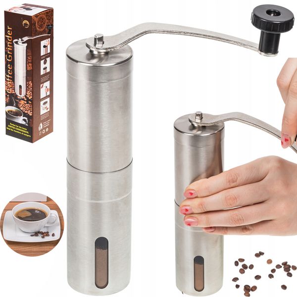 STALOWY MLYNEK DO KAWY zdjęcie 1