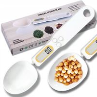 WAGA ELEKTRONICZNA KUCHENNA DO KUCHNI ŁYŻKA MIARKA Z WAGĄ