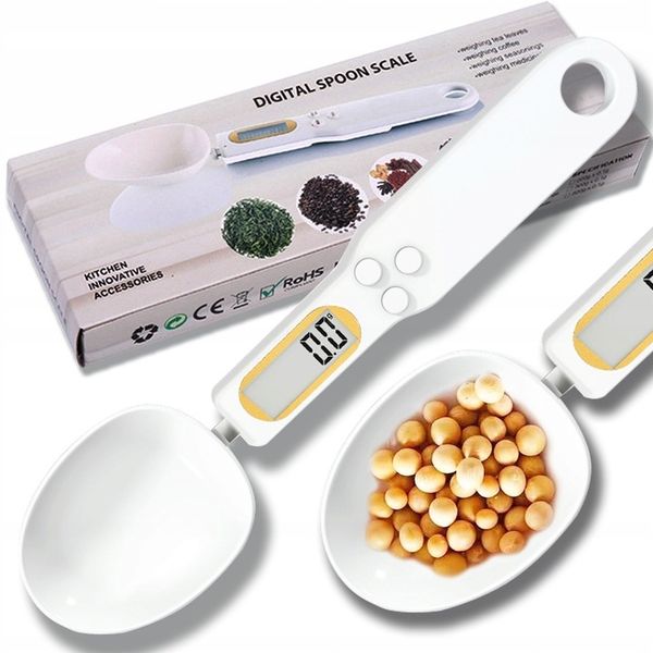 WAGA ELEKTRONICZNA KUCHENNA DO KUCHNI ŁYŻKA MIARKA Z WAGĄ zdjęcie 1