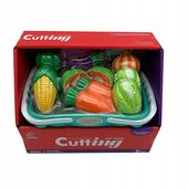 Warzywa do krojenia w koszyku 25x15x19,2cm 4188