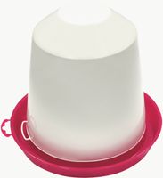Poidło dla drobiu, 5 l, różowo-białe, Novital