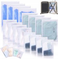 Organizer Podróżny Do Walizki Torby Szafy Zestaw 16 Szt Ubrania I Buty