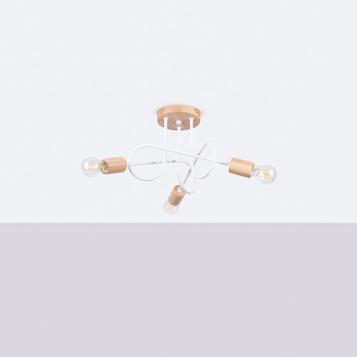 Żyrandol EMBER 3 biały na Arena.pl