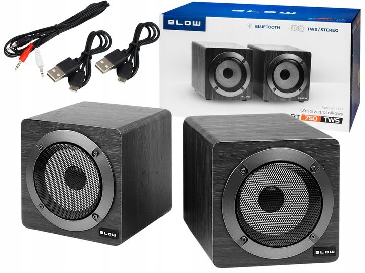 Głośniki bluetooth BLOW stereo TWS przenośne USB zdjęcie 6