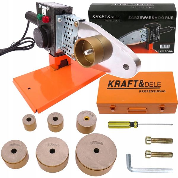 ZGRZEWARKA DO RUR PCV PP 1200W MATRYCE 20-63MM zdjęcie 1