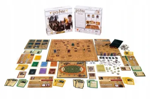 HARRY POTTER: ROK W HOGWARCIE - EDYCJA POLSKA - GRA PLANSZOWA RODZINNA na Arena.pl