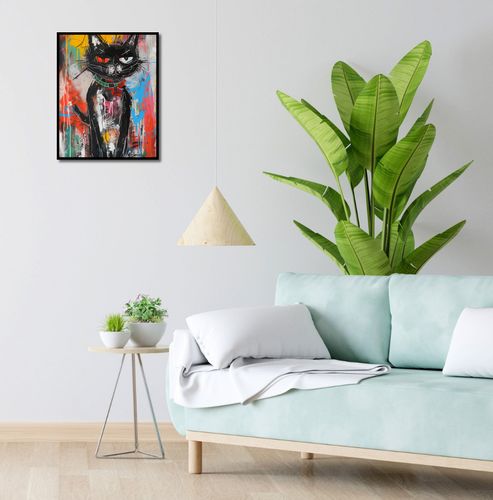 Plakat 40x50cm Gburowaty Kiciak na Arena.pl