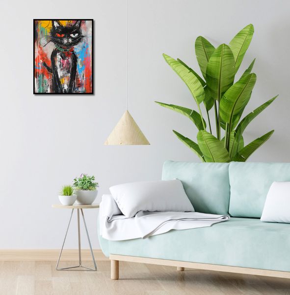 Plakat 40x50cm Gburowaty Kiciak zdjęcie 4