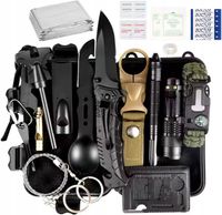 ZESTAW PRZETRWANIA prezent urodziny dla faceta survival niezbędnik wojskowy