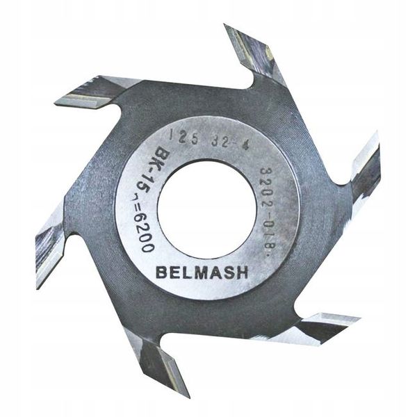 Frez tarczowy Belmash 8mm D125 x D32 x 10 WĘGLIK do Belmash SDM,SDMR,CBS zdjęcie 7