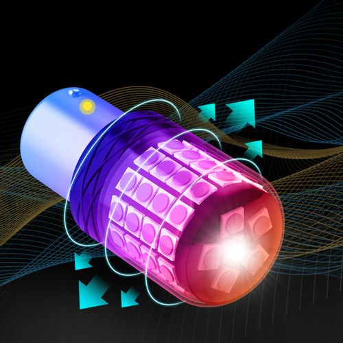 ŻARÓWKA LED PY21W XSTORM POMARAŃCZOWA KIERUNEK CAN na Arena.pl