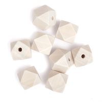 DREWNIANE KORALIKI GEOMETRYCZNE 20 MM GRKO-107 DP CRAFT 5907589940305