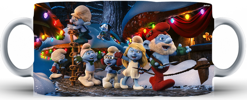 Kubek ceramiczny Smerfy - The Smurfs zdjęcie 2
