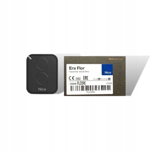 Pilot do bram 2-kanałowy, Nice FLO2RE FLOR oryginalny z baterią na Arena.pl