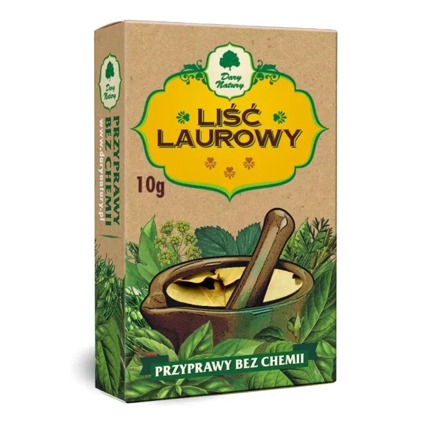 LiŚĆ Laurowy 10 g - Dary Natury zdjęcie 1