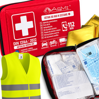 Apteczka Din13164 Ogniochron Samochodowa Do Bagażnika Kamizelka Odblaskowa