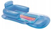 43028 MATERAC Z OPARCIEM FOTEL DO WODY BESTWAY NIEBIESKI 161CMX84CM