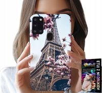 ETUI DO SAMSUNG GALAXY A21s - PARYŻ WIEŻA EIFFLA PIĘKNE MIEJSCA PLECKI