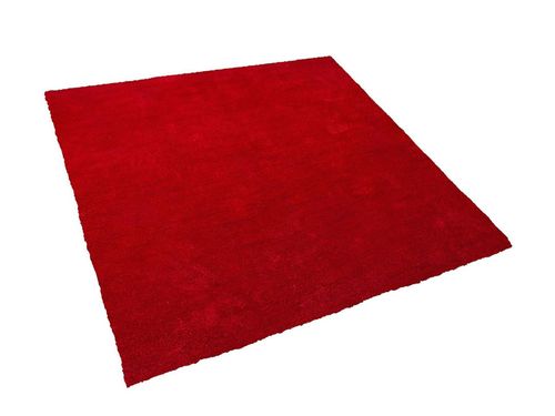 Dywan 200 x 200 cm czerwony DEMRE na Arena.pl
