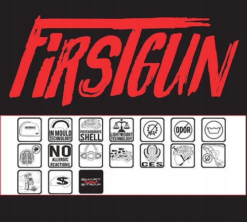 Kask Suomy First Gun RED r. L 59-62 Smart Strap na Arena.pl