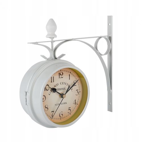 ZEGAR ŚCIENNY 21.8cm RETRO LOFT METAL na Arena.pl