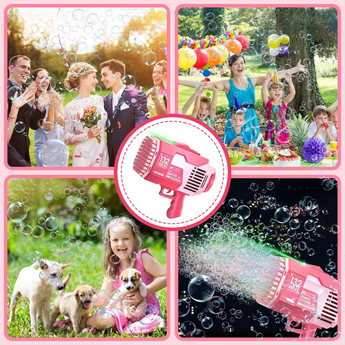 bazooka do baniek różowa na Arena.pl