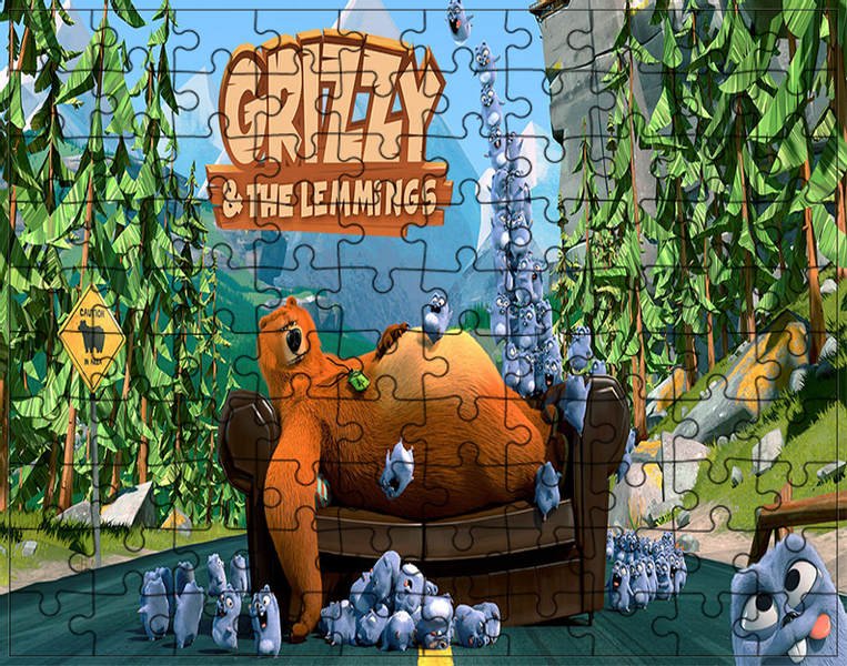 Puzzle Grizzy i Lemingi zdjęcie 1