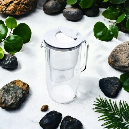 DZBANEK FILTRUJĄCY SZKLANY ETIUDA BIAŁY + 2 WKŁADY PURE+ AQUALOGIS na Arena.pl