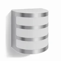 Kinkiet ogrodowy Philips biały, chrom zintegrowane źródło LED 3 W