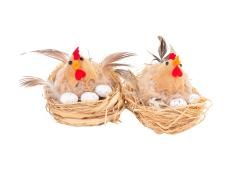 kury w gniazdkach 7cm 2szt. WKZ-5243 na Arena.pl