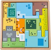 TREFL 61640 Drewniana łamigłówka Pixel Gang